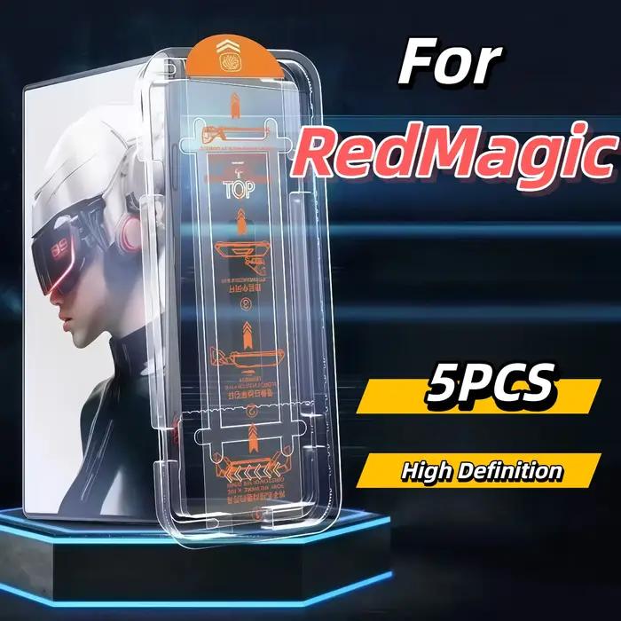 5 pièces pour ZTE Nubia Redmagic Red Magic 8 8S 9 9S 10 10S 5G protecteur d'écran 9H Film de verre t