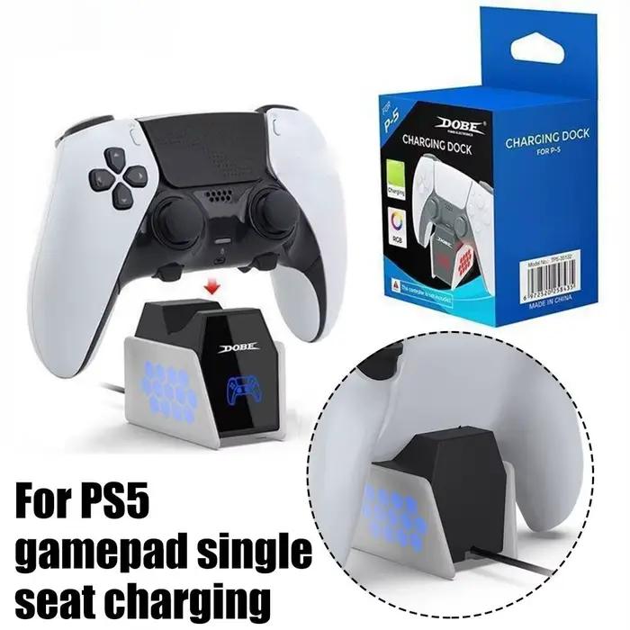 Controller Charging Station For PlayStation 5 Dual Fast Charger LED Indicator Charging Stand Docking