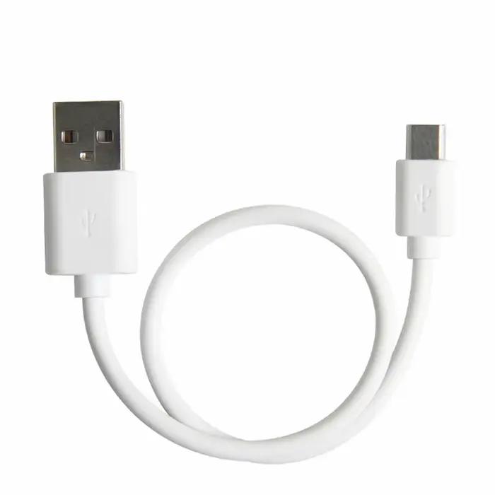 Câbles courts ligne 25cm pour chargeur d'alimentation USB multi-ports 10 pouces pour Iphone type-c c