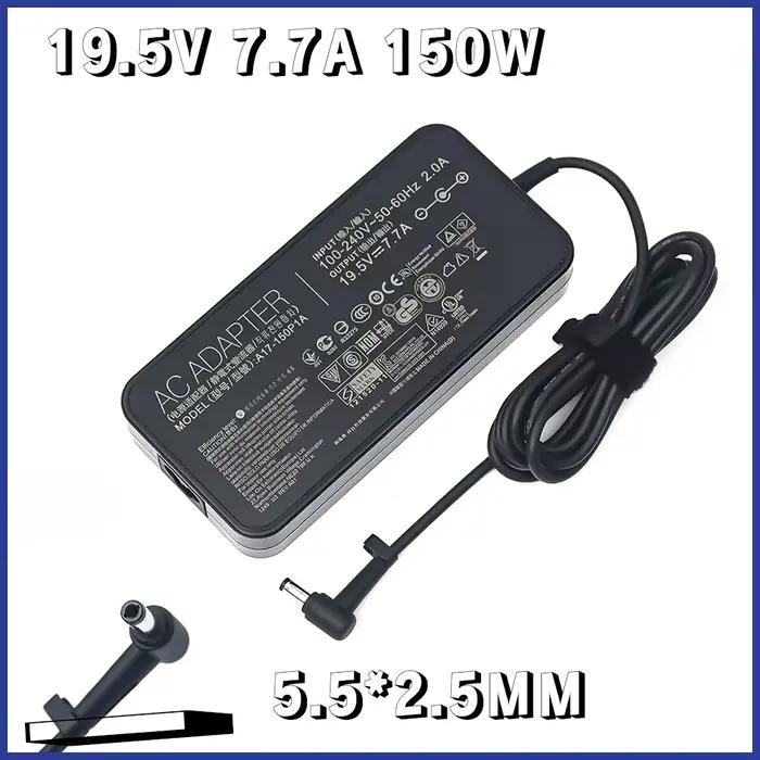 19.5V 7.7A A17-150P1A 5.5x2.5mm Adaptateur secteur Chargeur pour Ordinateur Portable Pour Bali TUF G