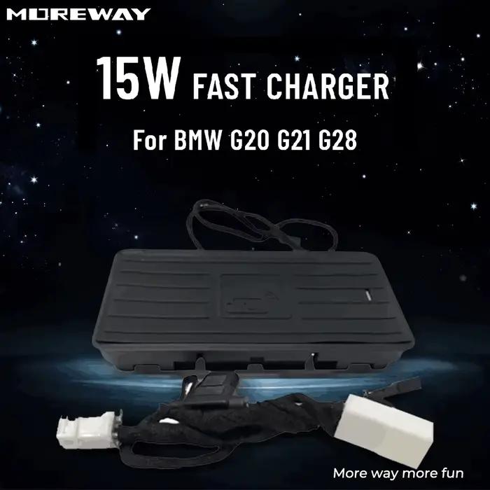 Support de charge sans fil Moreway pour BMW G20 G21 G22 G28 Série 3 4 G26, chargeur de téléphone, su