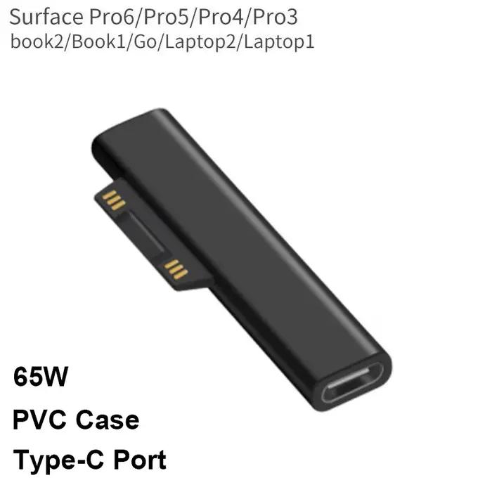 Adaptateurs de charge rapide PD 102W, alimentation de Type C, connexion pour Microsoft Surface Pro X