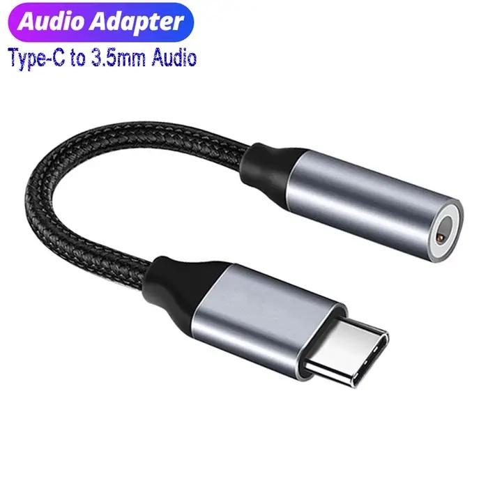 USB Type C à 3.5mm Jack Adaptateur Câble USB-C 3.5mm Audio m.com x Câble Écouteur Convertisseur pour