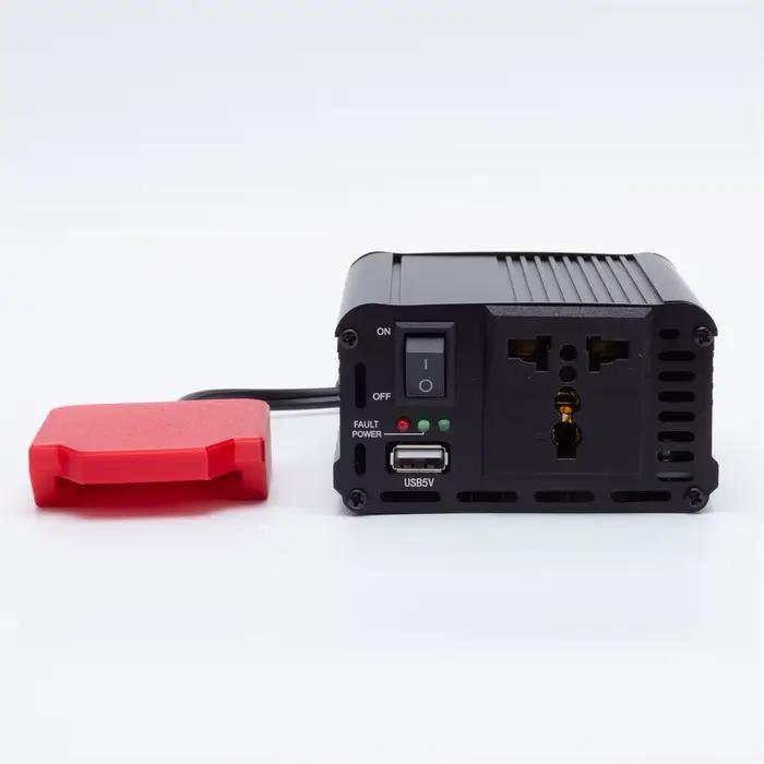 Station d'alimentation portable 200W pour batteries au lithium Lidi Parkside X20V Team avec onduleur