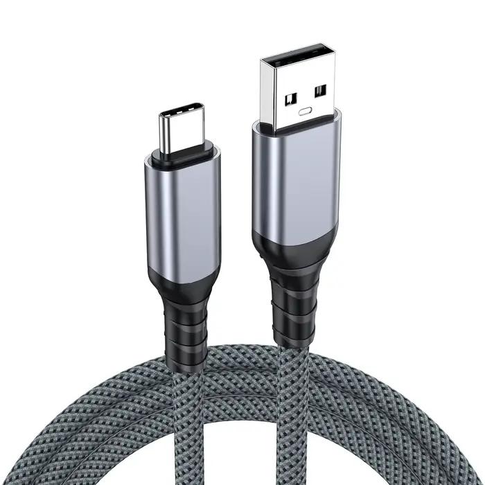 Câble USB 3.2 Gen2 vers Type C, cordon de transfert de données haute vitesse 10Gbps, pour disque dur