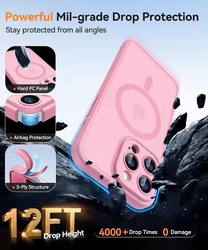 Coque hybride antichoc de luxe pour iPhone, coque en silicone transparente, coque rigide, coque tran