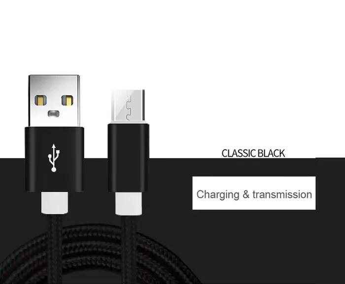 Câble USB type-c 66W/6A en Nylon pour recharge rapide, cordon de chargeur usb-c pour iPhone 13/12/Xi