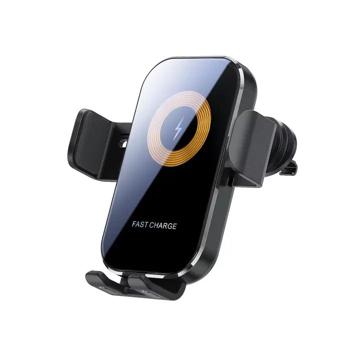 Chargeur sans fil universel pour voiture, support de téléphone pour voiture, charge rapide 15W, pour