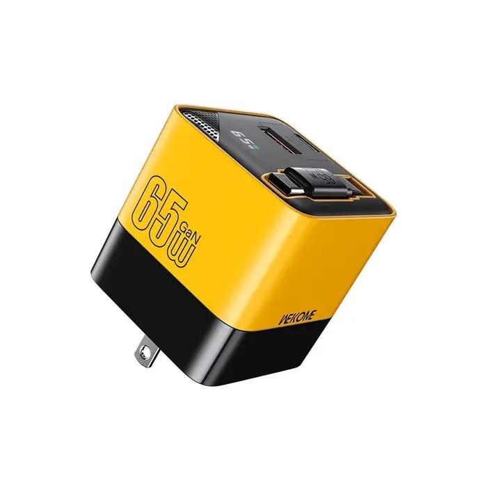 Chargeur USB-C rapide avec câble Type-C intégré de 80 cm, compatible iPhone 17, 16, 15 Pro Max, PD 4