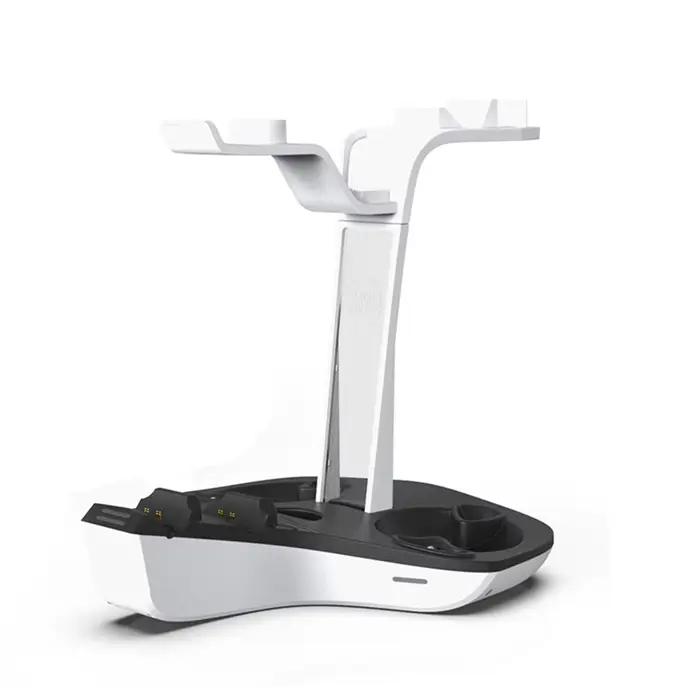 Chargeur de contrôleur professionnel, berceau de chargement, indicateur LED, stockage de casque, sup