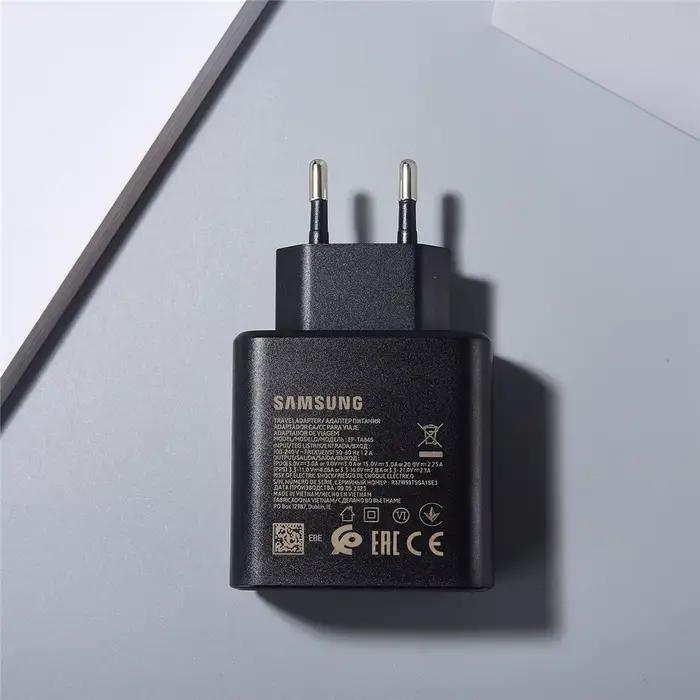 SAMSUNG – chargeur d'origine A56 F56 45W, USB ue, Charge rapide, adaptateur d'alimentation pour Gala
