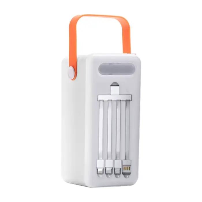 Boîtier de charge de batterie à tête plate, boîtier sans soudure, peau d'alimentation mobile, sans b