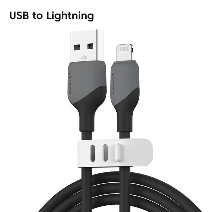 KUULAA-Câble de charge rapide USB Type-C, PD 30W, pour iPhone 14, 13, 12, 11 Pro Max, X, XS, Poly 8