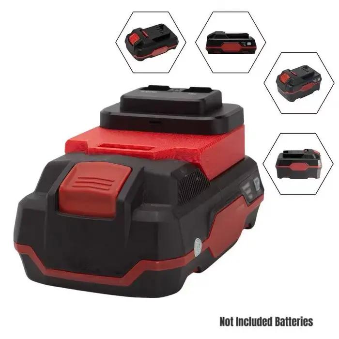 Adaptateur d'alimentation pour batterie Li-Ion Lidl Parkside X20V Team avec USB PD/QC3.0 Fast (sans 