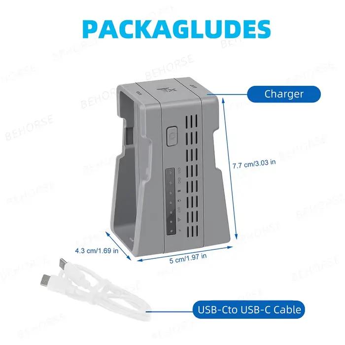 Hub de charge pour DJI Neo 2, charge rapide 45W PD, support de charge debout, gestionnaire de charge