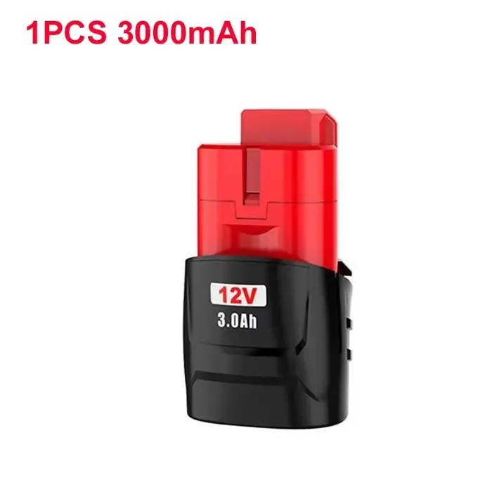 Pour batterie Milwaukee M12/M18 3.0Ah/6.0Ah/9.0AH 12V/18V batterie Rechargeable pour outil Milwaukee