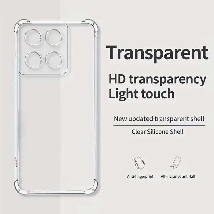 Coque de téléphone transparente pour Motorola Edge 2025 5G, en Silicone souple pour Motorola Moto Ed