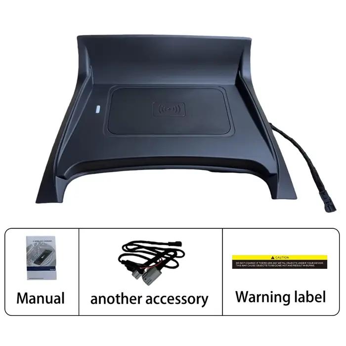 Tapis de Chargement à Induction QI 15W Rapide pour iPhone, Développement Sans Fil, Accessoires de Vo