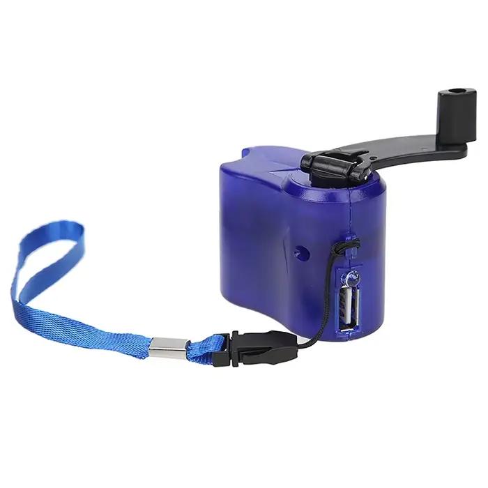 Chargeur d'urgence à manivelle extérieure, dynamo électrique, chargeur de voyage, accessoires de sur
