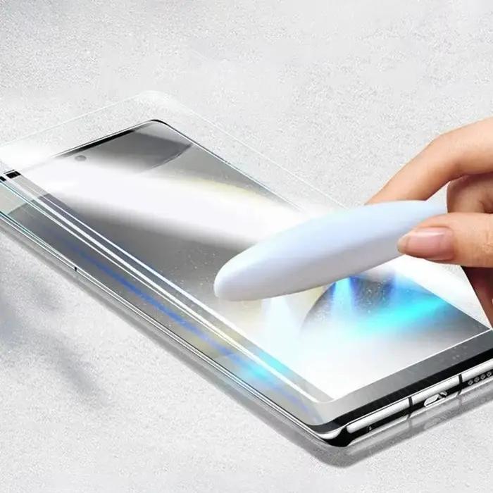 Verre trempé UV pour Motorola Edge 60 Pro 50 verre de protection Ultra pleine colle imprimable pour 