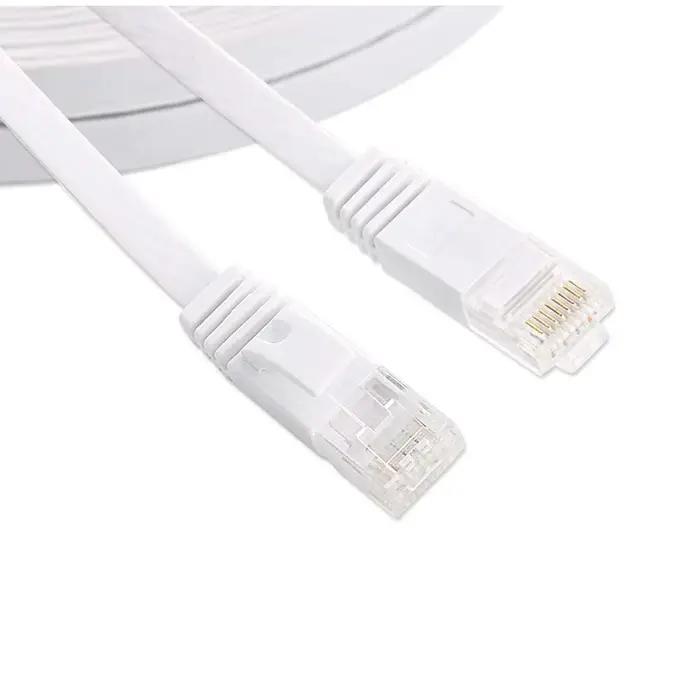 Câble Ethernet plat CAT6 câble Lan RJ45 cordon de raccordement Ethernet câble réseau CAT 6 pour ordi