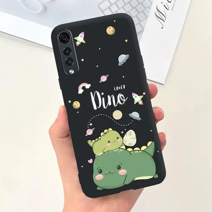 Pour LG velours étui LG velours 5G couverture LM-G910EMW LM-G900N antichoc pare-chocs mignon chat ca