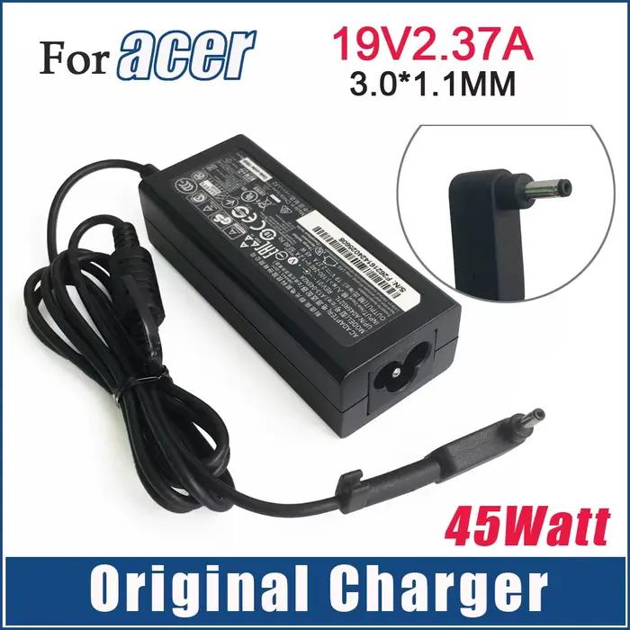 D'origi 45W Adaptateur secteur Chargeur pour Acer Chromebook CB3 CB5 11 13 14 15 R11 R13 A13-045N2A 