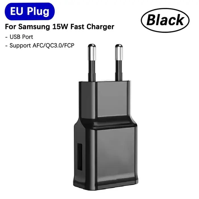 Chargeur rapide EU US USB Type C, adaptateur de téléphone pour Samsung S10, Tab A9 Plus, Galaxy A03s