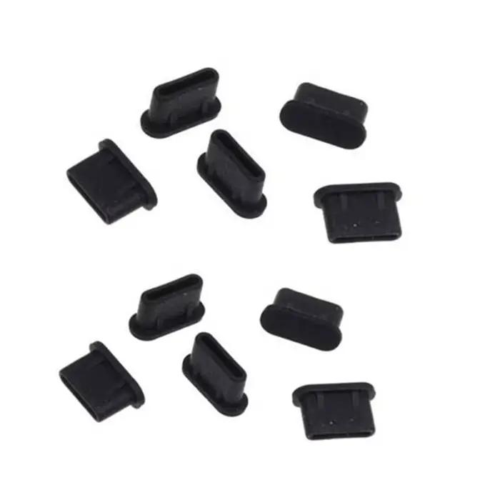 Capuchon de protection anti-poussière pour câble USB Type-C, bouchons anti-poussière, protection de 