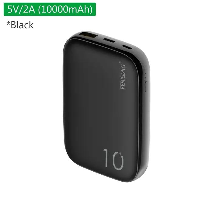 FERISING PD Power Bank 10000 mAh chargeur de batterie externe Portable USB Type C QC 4.0 3.0 10000 m