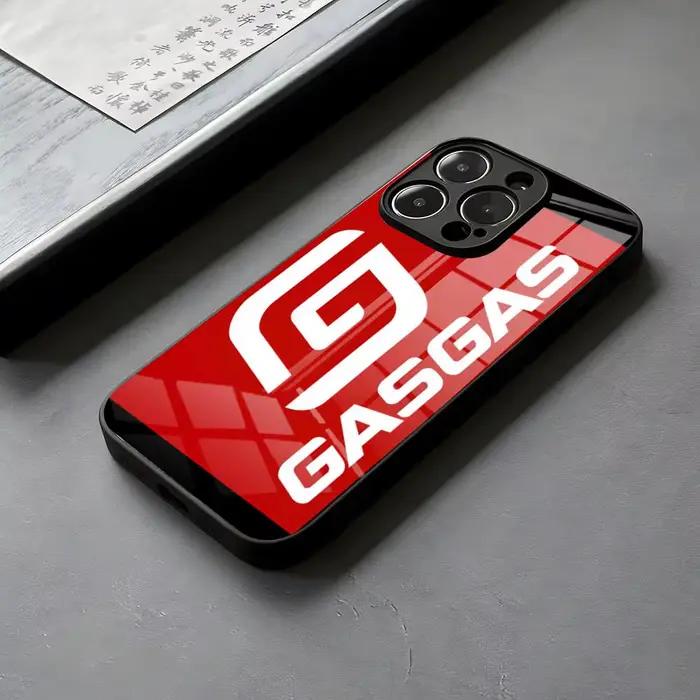 Coque de pensée en verre pour motos, course G-GASGAS, pour IPhone 16 15 14 Pro Max 13 12 Mini 11 X X