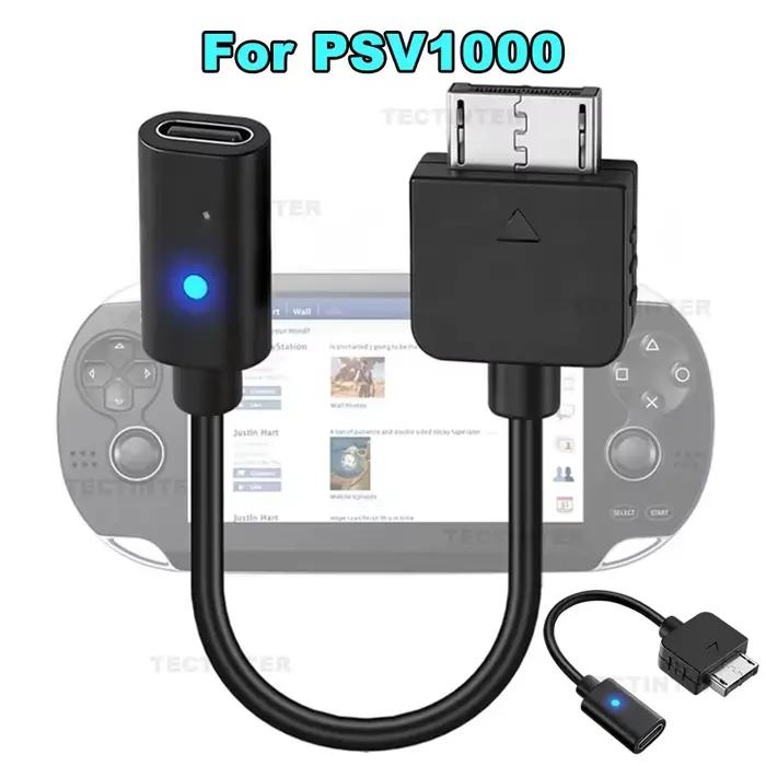 Câble d'alimentation USB-C pour console PS Vita 1000, adaptateur de charge USB-C, cordon de conversi