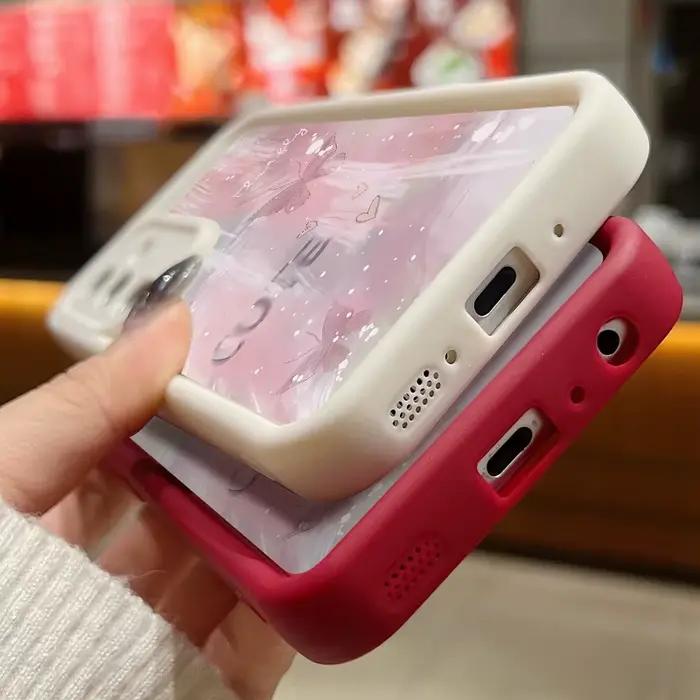 Coque de téléphone papillon dégradé rose pour Samsung Galaxy S25 Edge S26 S23 S22 Ultra S24 FE A57 A