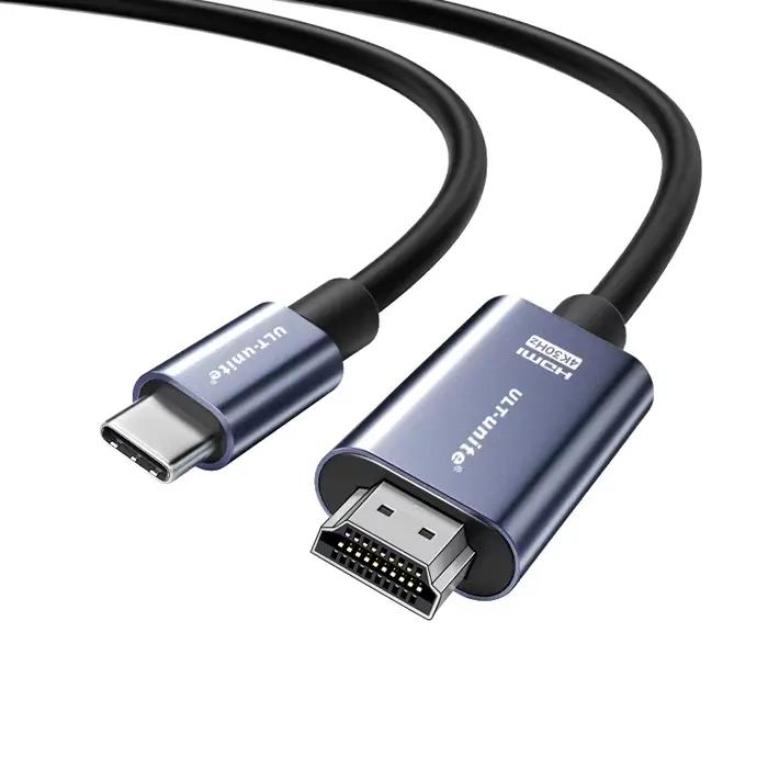 Câble USB C vers HDMI 4K, cordon USB type-c vers HDMI 2K @ 120Hz, Compatible avec Thunderbolt 4/3, p