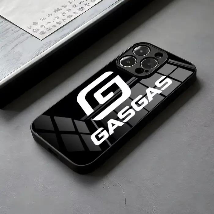 Coque de pensée en verre pour motos, course G-GASGAS, pour IPhone 16 15 14 Pro Max 13 12 Mini 11 X X