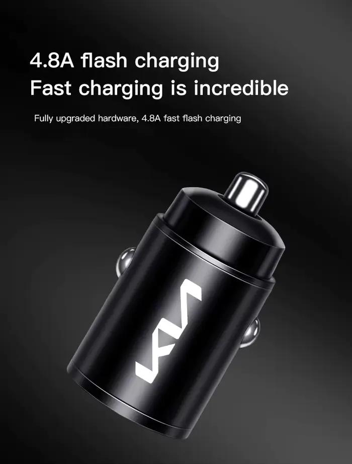 Chargeur de voiture USB Type-C, prise de conversion de charge rapide cachée pour Kia KN Sportage Cee