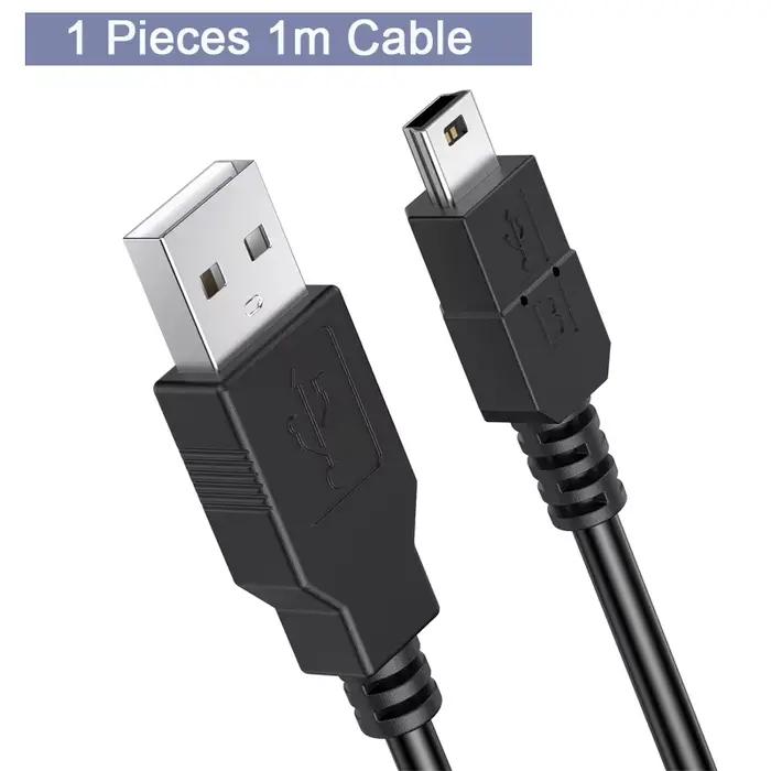 Câble de chargement USB 1.8m/1m pour contrôleur PS3/appareil photo/GPS/GoPro/TI-84, cordon de charge