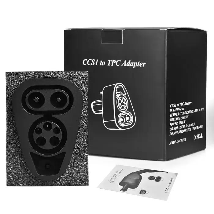 Pour Tesla modèle 3/X/Y/S EV chargeur adaptateur cc CCS1 à Tesla 250KW convertisseur de véhicule éle