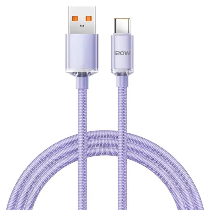 Câble de charge super rapide de type C, 120W, PD, USB C, directions, chargeur de téléphone, Samsung,