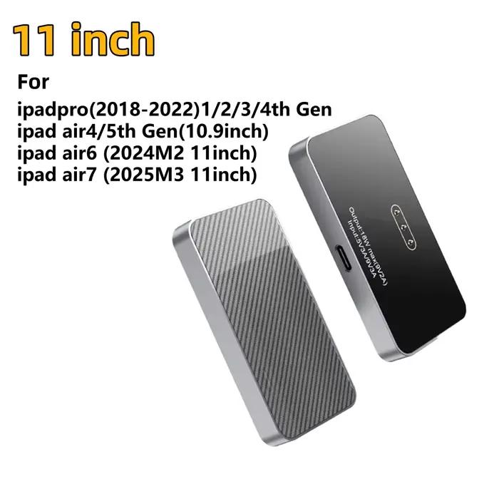 Chargeur sans fil magnétique pour iPad Pro 11/12/13 pouces et iPad Air6/7 18W Charge rapide Connecte