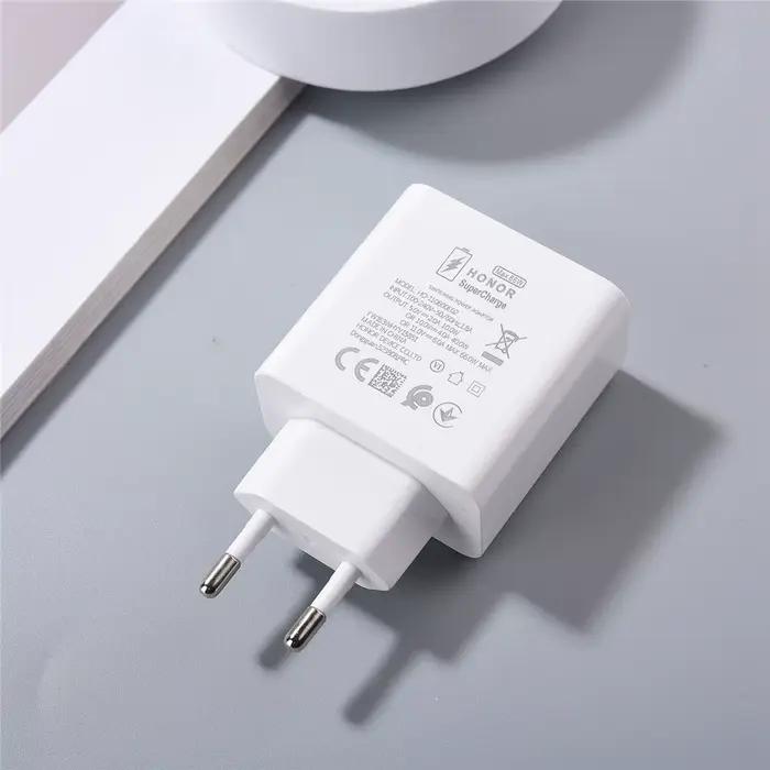 HONOR – chargeur d'origine 66W EU US, adaptateur mural rapide, câble USB 6A pour Honor X9C 90 80 Pro