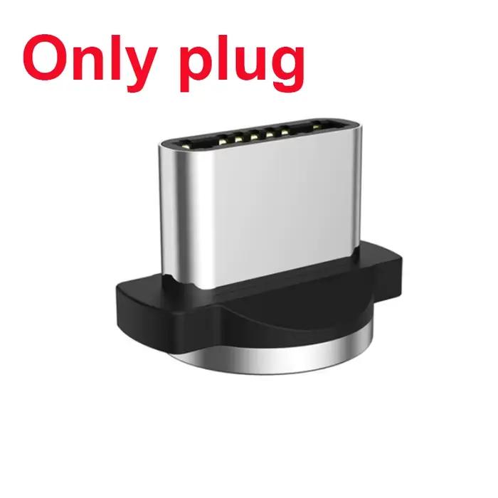 Câble Micro USB/type-c magnétique de 1M, charge rapide, cordon de chargeur usb-c pour téléphone Sams