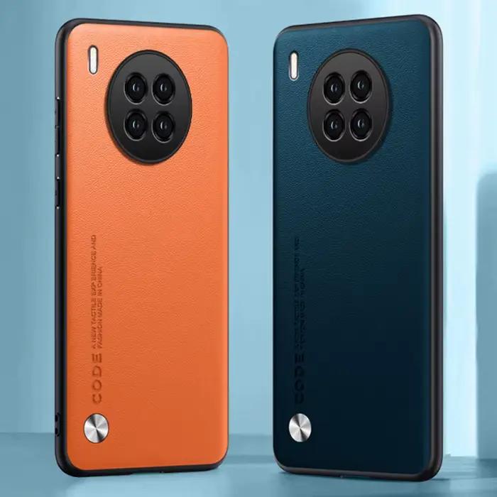 Étui en cuir PU de luxe pour Huawei Nova 8i, couverture arrière 256, silicone antichoc, protection c