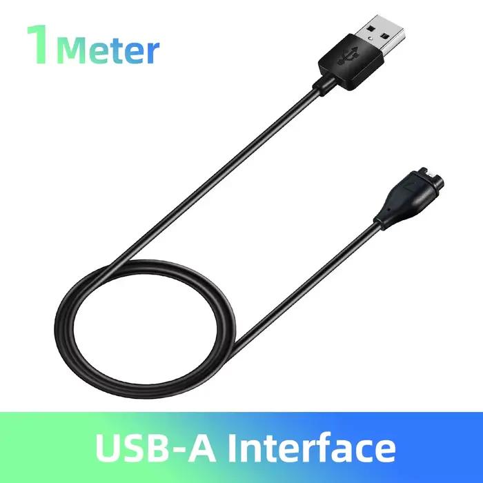 Câble de charge USB pour Garmin Forerunner 45/245/55/265/945/55, Fenix 7 7S 7X 6s 6 6X, câble de cha