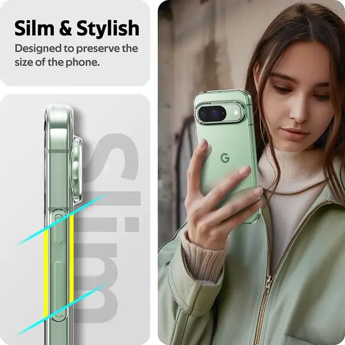 Coque Ultra fine en Silicone souple pour Google Pixel 9 9A 8A 8 7 7A 6A 6 Pro XL coque arrière trans