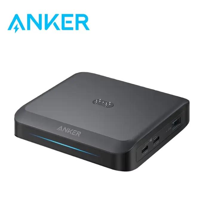 Base de charge Anker Prime 150W, charge rapide, chargeur GaN 3 ports USB C pour Prime PowerBank A190