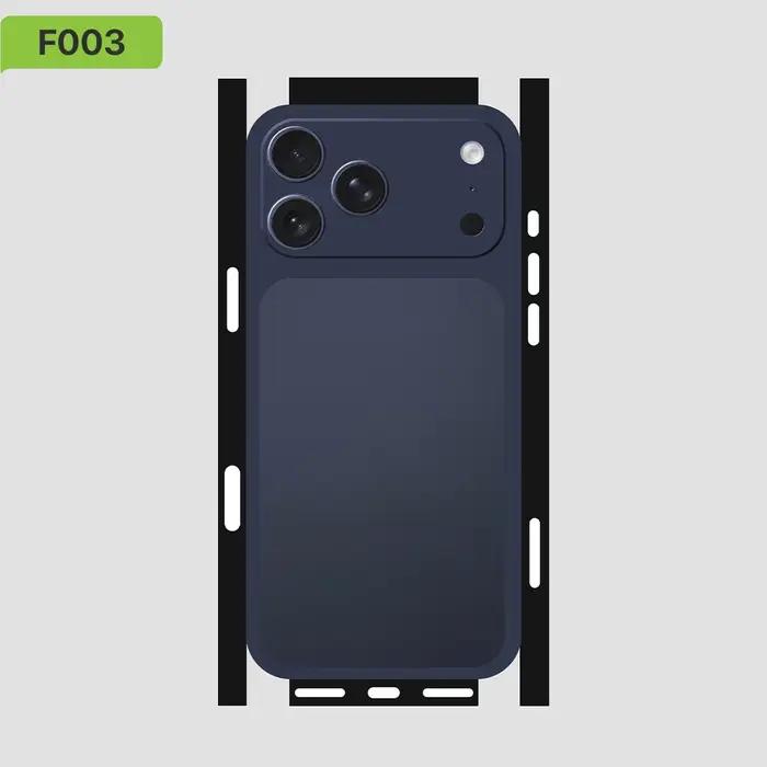 Film de protection personnalisé en vinyle premium pour iPhone 17 Pro Max – Autocollant de personnali