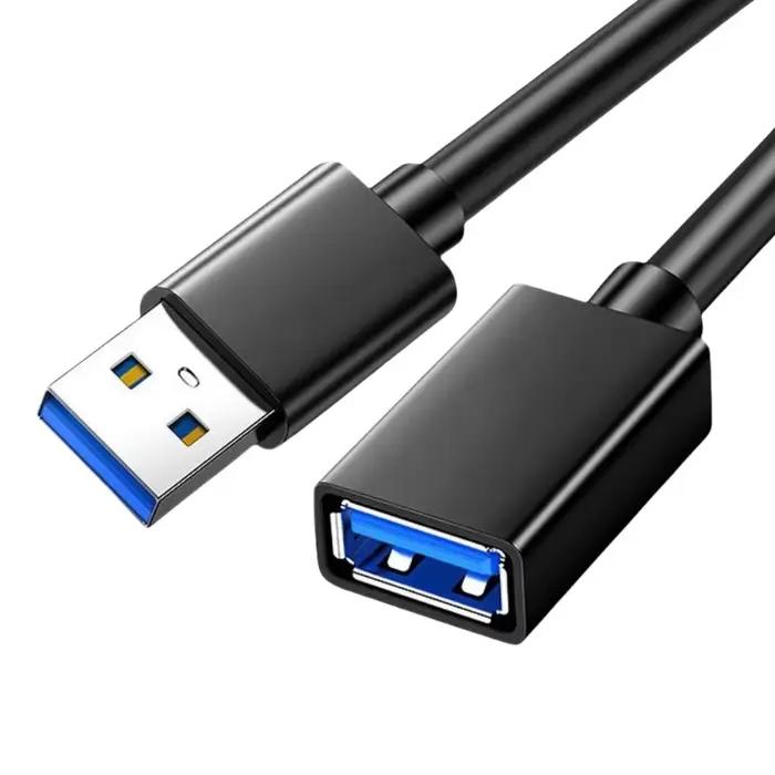 Câble d'extension USB 0.5/1/1.5/2/3/5 M, cordon de données 3.0 pour ordinateur portable TV SSD USB 3