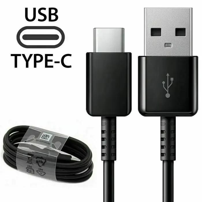 Câble USB A type-c, 50 pièces, pour Samsung Galaxy S10 S9 S8 Plus A32 A42 A52 5G A31 A41 Note 8 9 10