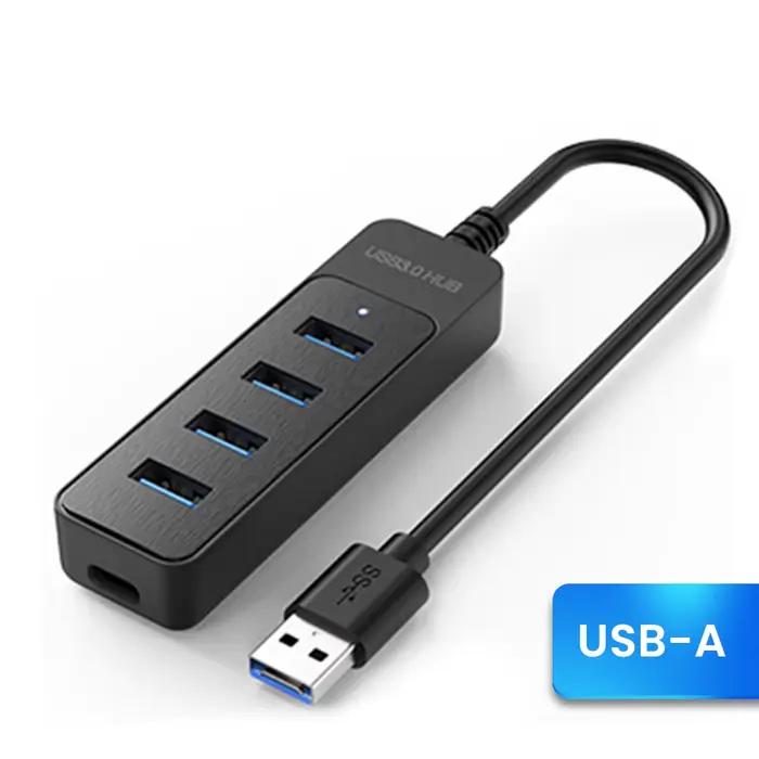 Adaptateur d'alimentation USB 3.0, séparateur multi-usb à 4 ports, Hub USB 2.0 Type C, extenseur Mul